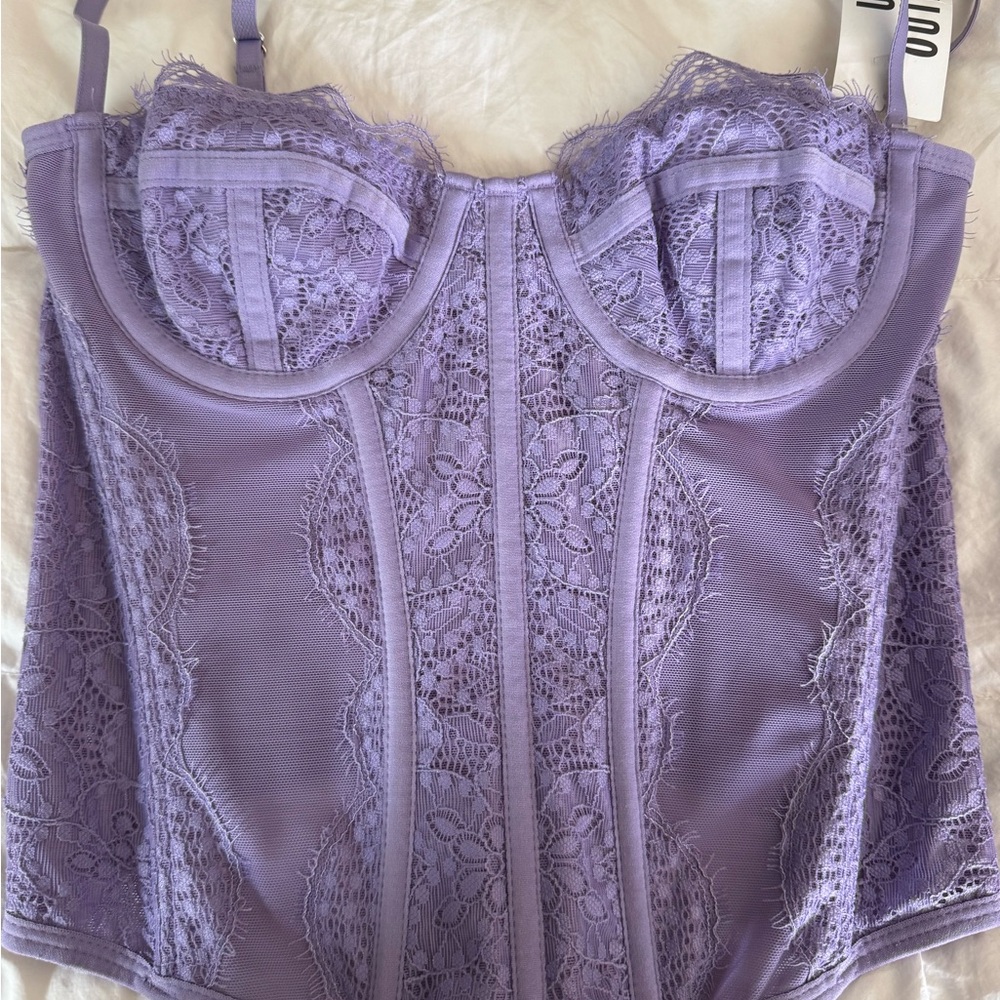 Urban Outfitters Lilac Lace Top